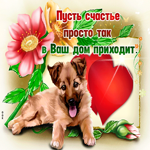 А я сегодня на земле всем людям счастье посылаю