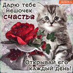 Дарю тебе мешочек счастья. Открывай его каждый день