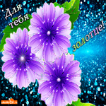 Для тебя дорогая