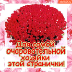 Для самой очаровательной хозяйки этой странички