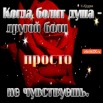 Когда болит душа