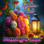 Красивых снов! Осенней ночи тихой!