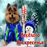 Невероятно-восхитительная открытка Веселого воскресенья