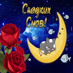 Очаровательная картинка спокойной ночи