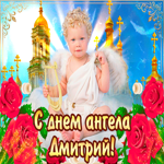С днём ангела Дмитрий — красивые розы