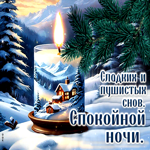 Сладких и пушистых снов. Спокойной ночи