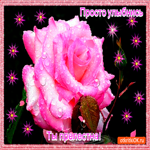 Улыбнись ты прелестна