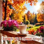 Хорошего дня и отличной погоды