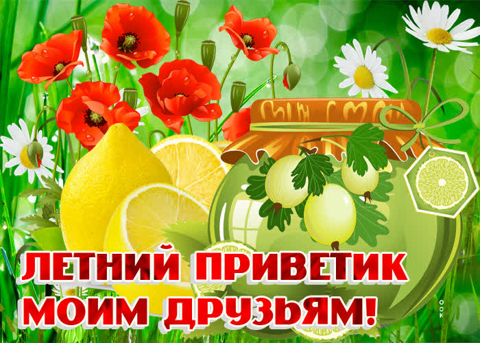 Картинка чудный летний приветик