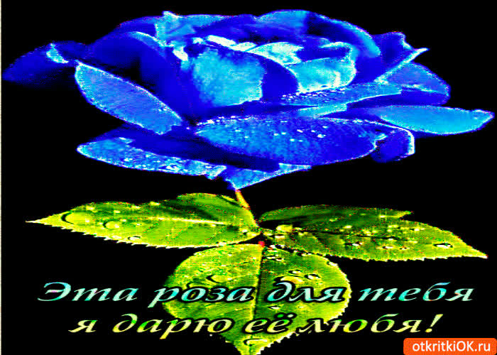 Картинка дарю розу любя