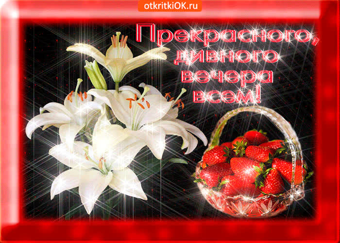 Картинка дивного вам вечера