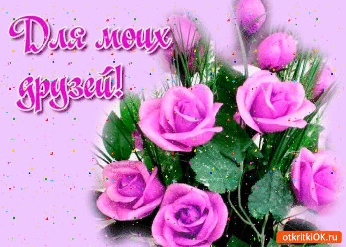 Картинка для моих друзей цветы