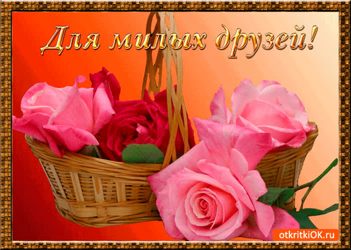 Картинка для моих милых друзей