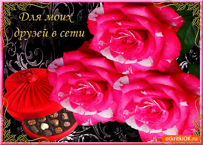 Картинка для моих онлайн друзей