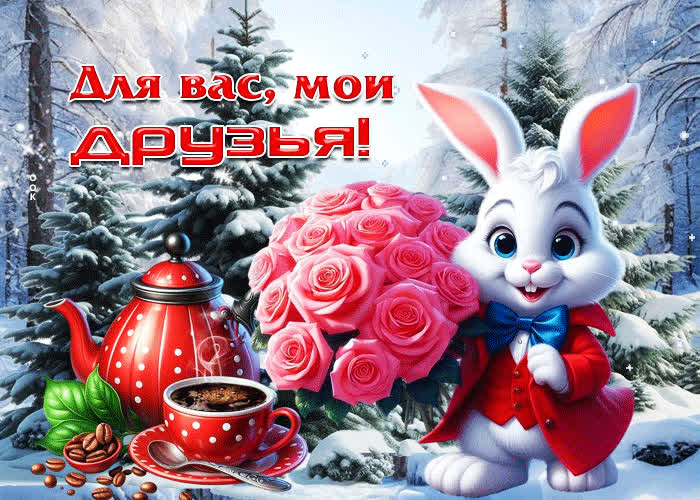 Picture добрая гифка для вас, мои друзья