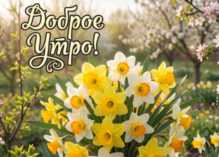 Postcard доброе утро, дорогой мой человек