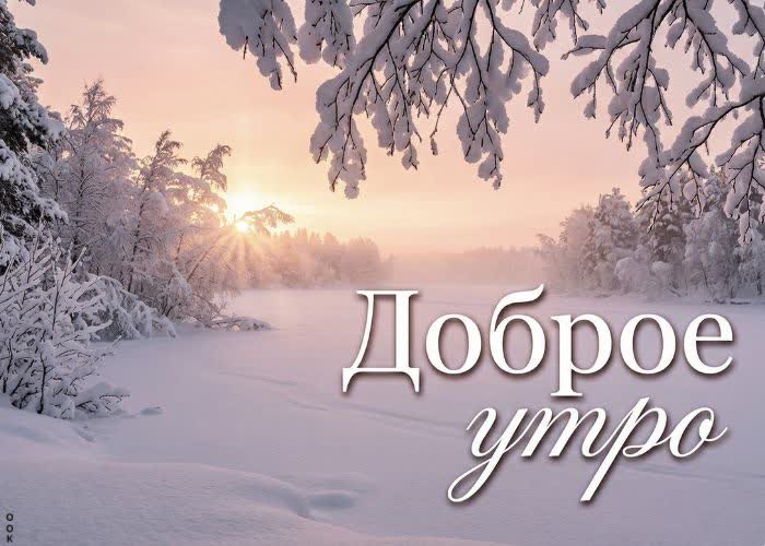 Postcard доброе утро! пусть всё радует.