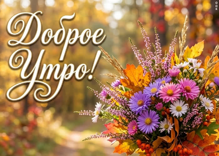 Postcard доброго осеннего настроения