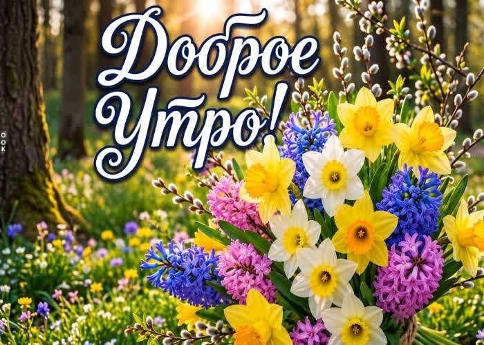 Postcard доброго утречка, дорогая