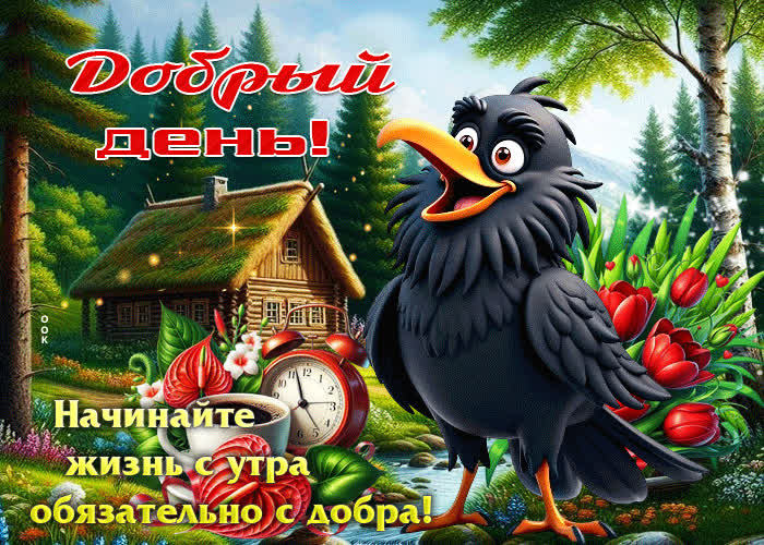 Picture добрый день! начинайте жизнь с утра обязательно с добра
