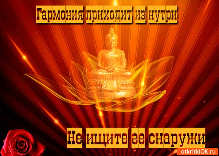 Картинка гармония приходит изнутри