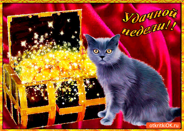 Картинка желаю удачной недели