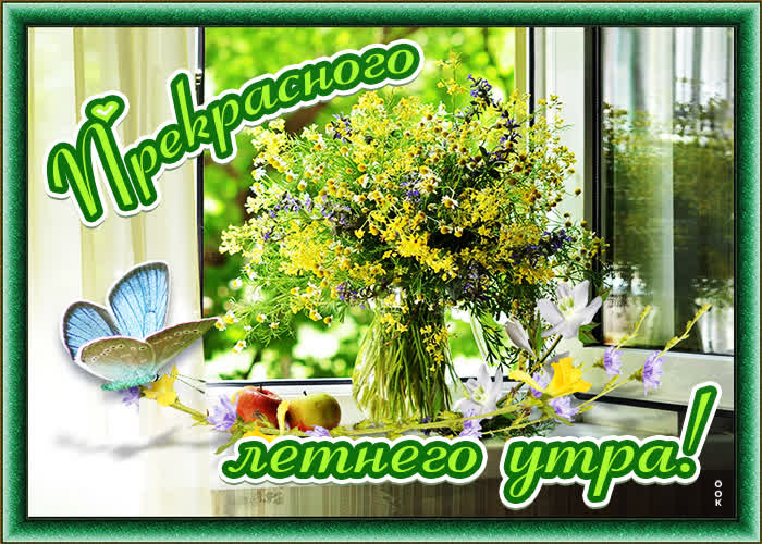 Картинка картинка прекрасного летнего утра