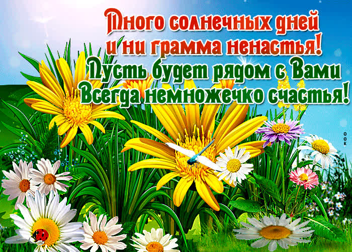 Картинка картинка желаю вам счастья