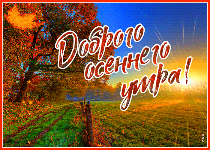 Открытка красивая открытка с добрым утром