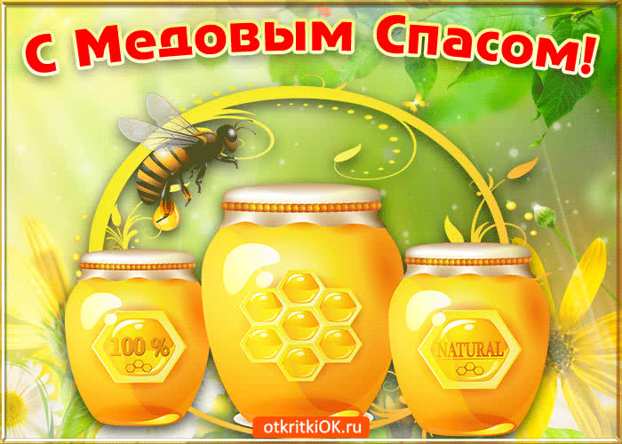 Картинка красивая картинка с медовым спасом