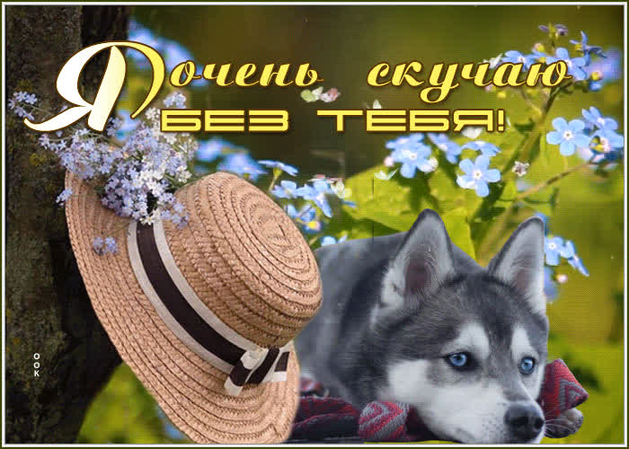 Picture красивая открытка я очень скучаю без тебя!