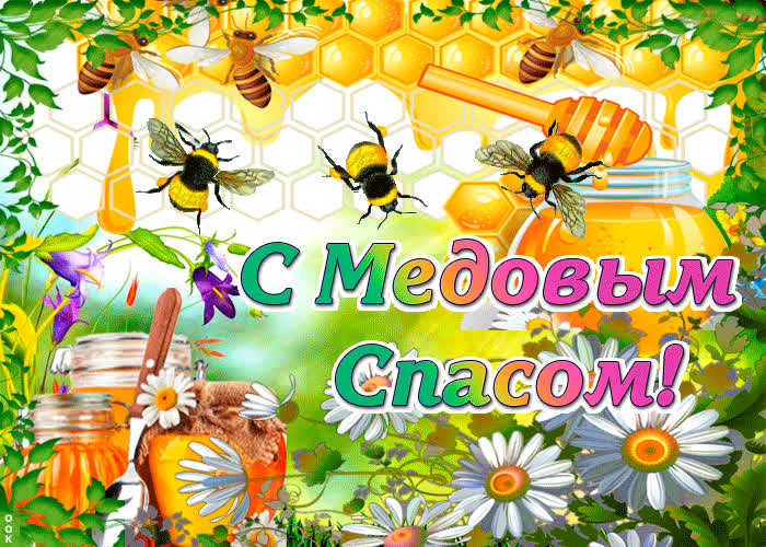 Картинка красивое поздравление тебе в день медового спаса