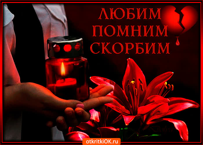 Картинка любим помним скорбим