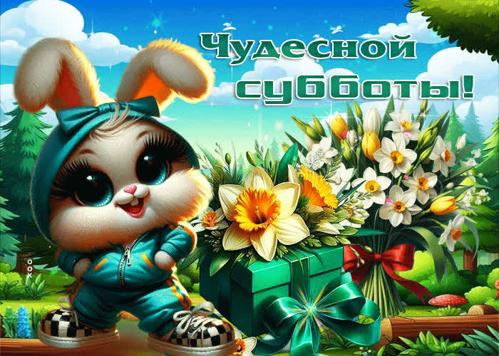 Picture милая весенняя открытка чудесной субботы