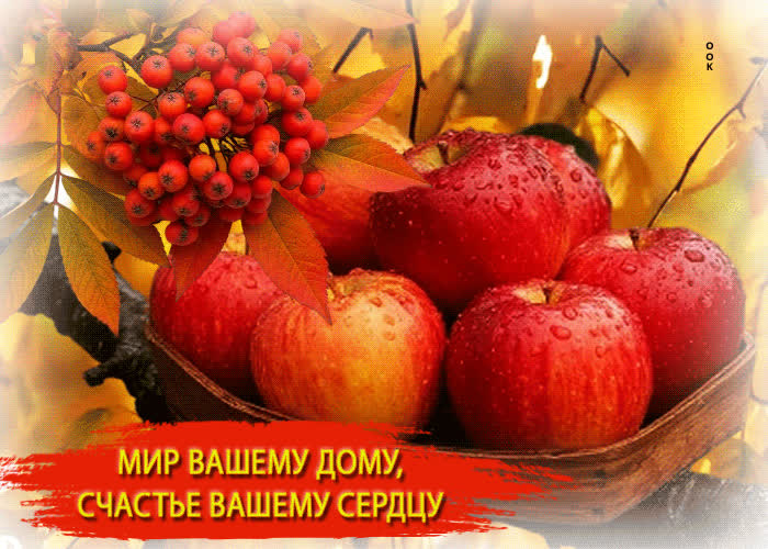 Postcard мир вашему дому, счастье вашему сердцу