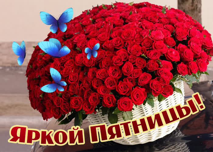 Картинка моим друзьям! доброе утро! с пятницей!