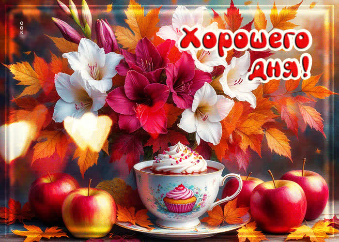 Picture мягкая и светлая осенняя гифка хорошего дня