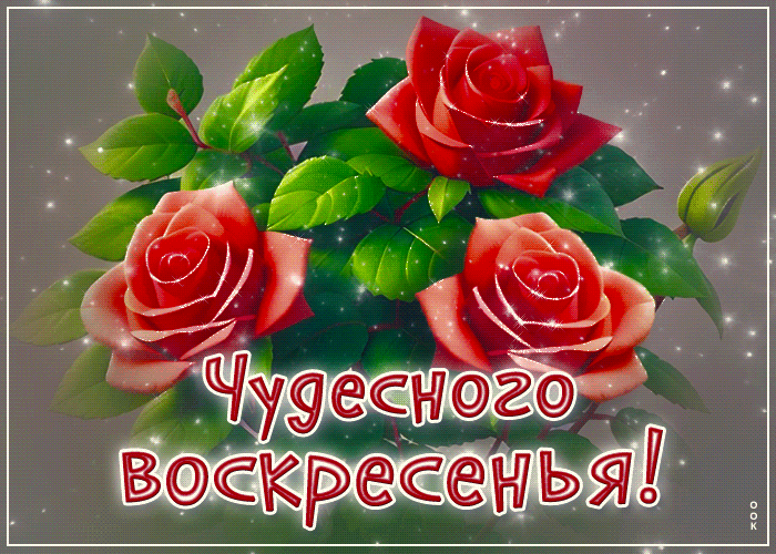 Picture неповторимая гиф-открытка чудесного воскресенья