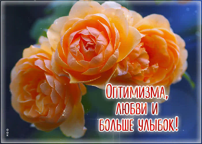 Postcard оптимизма, любви и больше улыбок