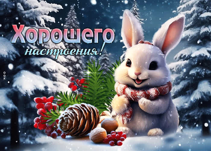 Postcard оригинальная анимационная открытка хорошего настроения