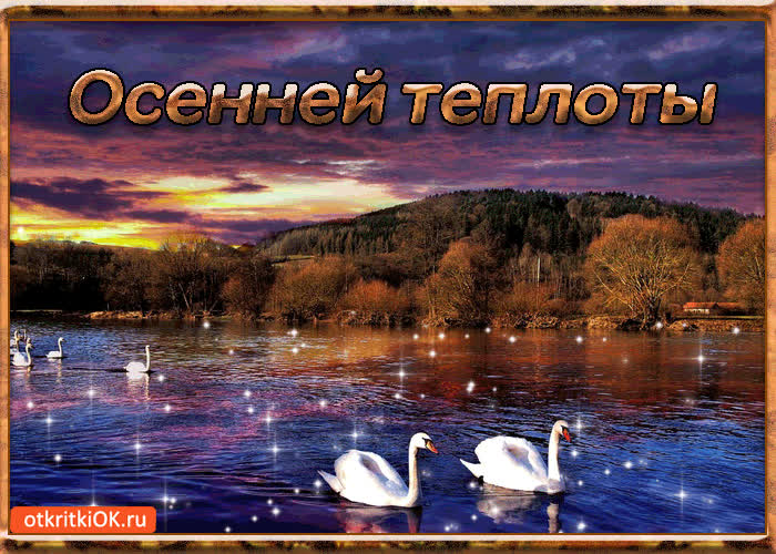 Картинка осенней теплоты