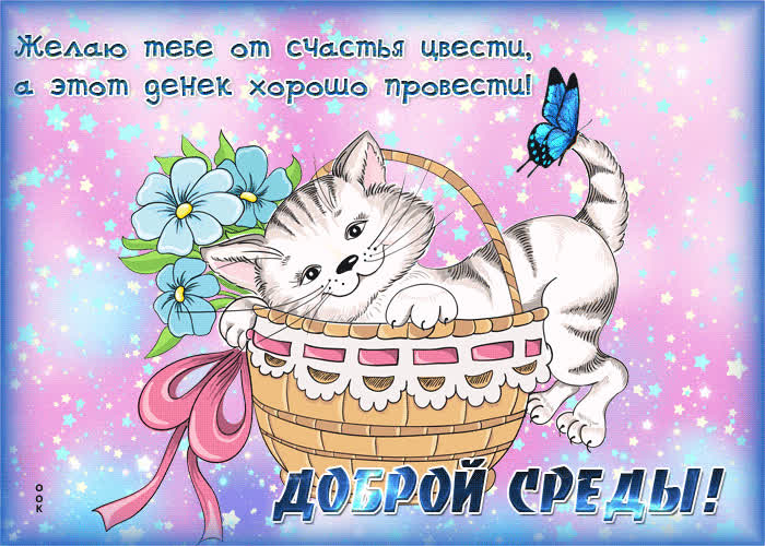 Картинка картинка доброй среды