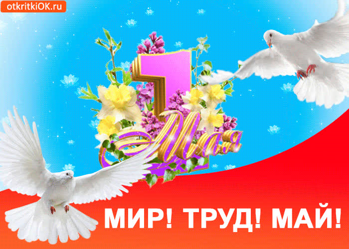 Картинка картинка мир труд май