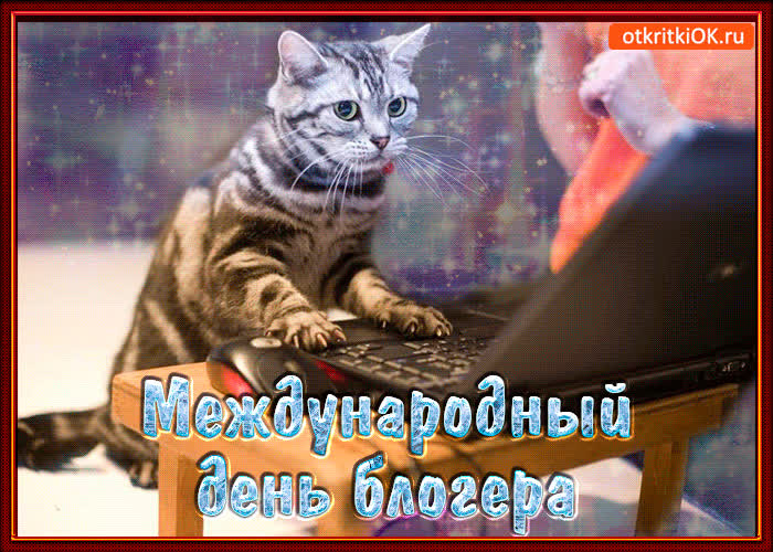 Картинка картинка с днём блогера