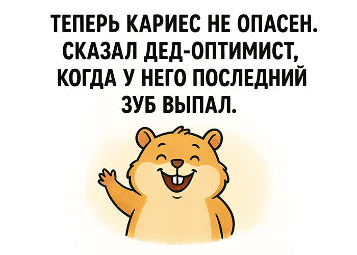 Postcard открытка с шуточным моментом