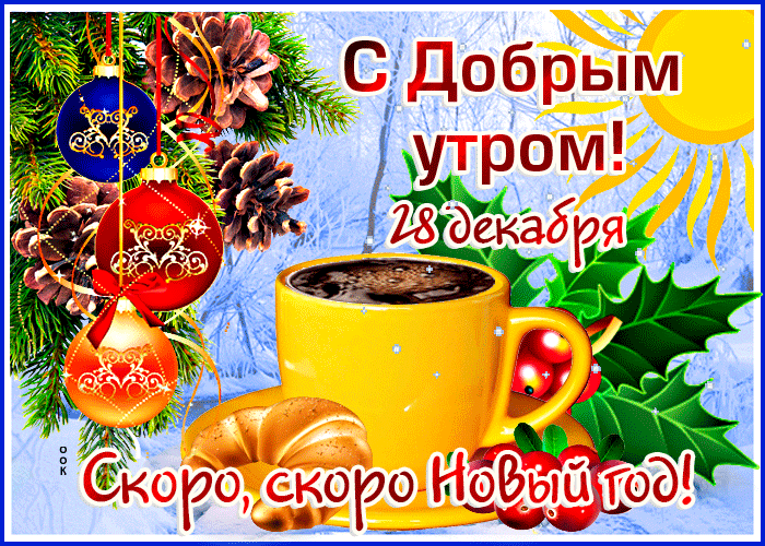 Postcard открытки 28 декабря