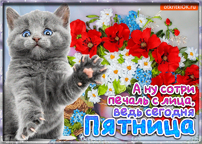 Картинка поздравление с пятницей для друзей