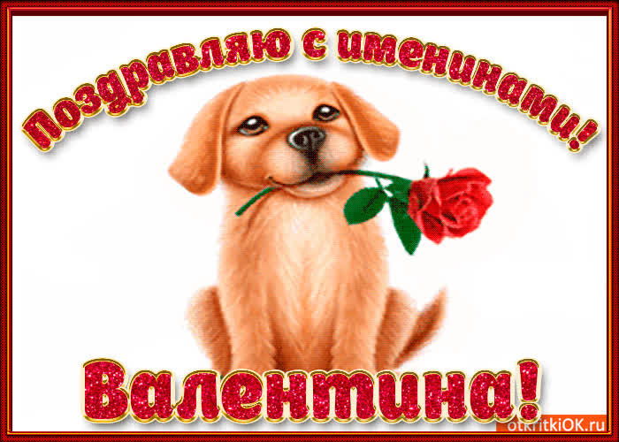 Картинка поздравляю с днём имени валентина