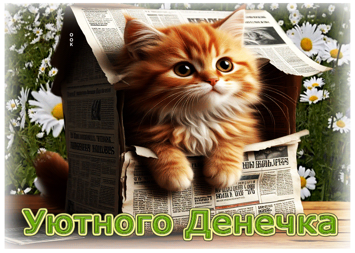 Picture позитивная летняя гиф-открытка уютного денечка