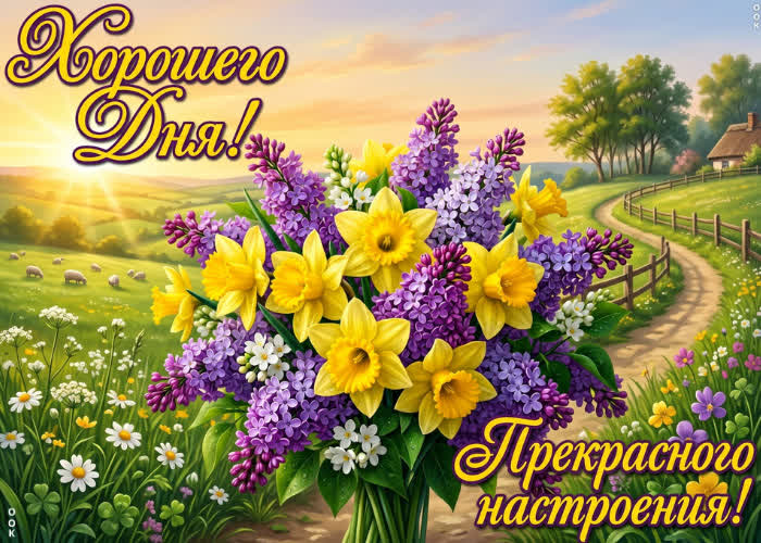 Postcard прекрасного настроения, с весной!